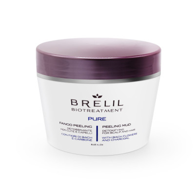 Грязьовий пілінг для очищення волосся BRELIL Peeling Mug Pure (76376)