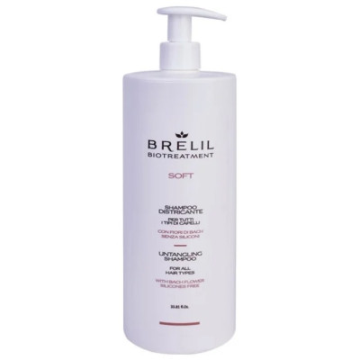 Шампунь для всіх типів волосся BRELIL Untangling Shampoo Soft 1000 ml (76406)