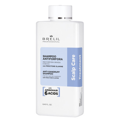 Шампунь проти лупи Brelil Scalp Care Anti-dandruff shampoo 88584, 250 ml