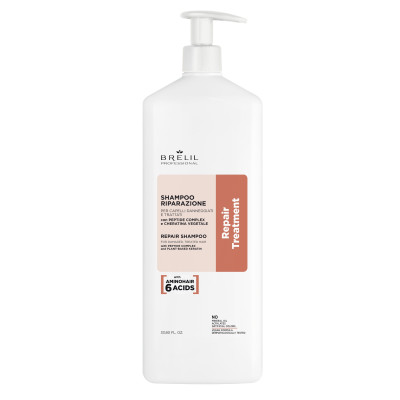 Шампунь відновлюючий Brelil Repair Shampoo 88935, 1000 ml 
