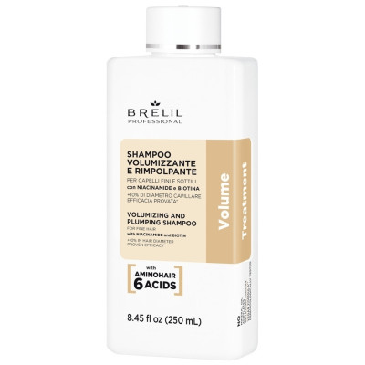 Шампунь для об'єму Brelil Volumizing And Plumping Shampoo, 250 ml (91911)